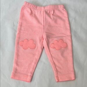 “Bundle 10/$13” Carter's 3M Pink Striped Baby girl Leggings pants